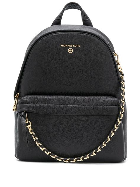 michael kors dean leather backpack|Michael Kors Backpack new collection.